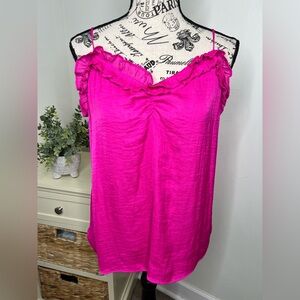 Impressions Camisole Ruffle Top